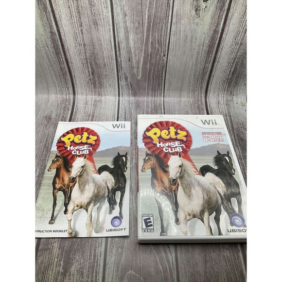 2008 Ubisoft Petz Horse Club for Nintendo Wii Simulation Game Rated E All Ages - Picture 2 of 3